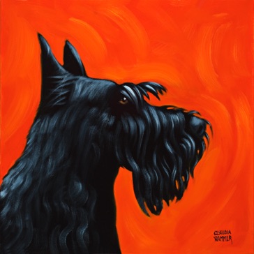 Scottish Terrier
8" x 8"
Prints and note cards available